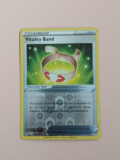 Vitality Band [Reverse Holo] #185 photo