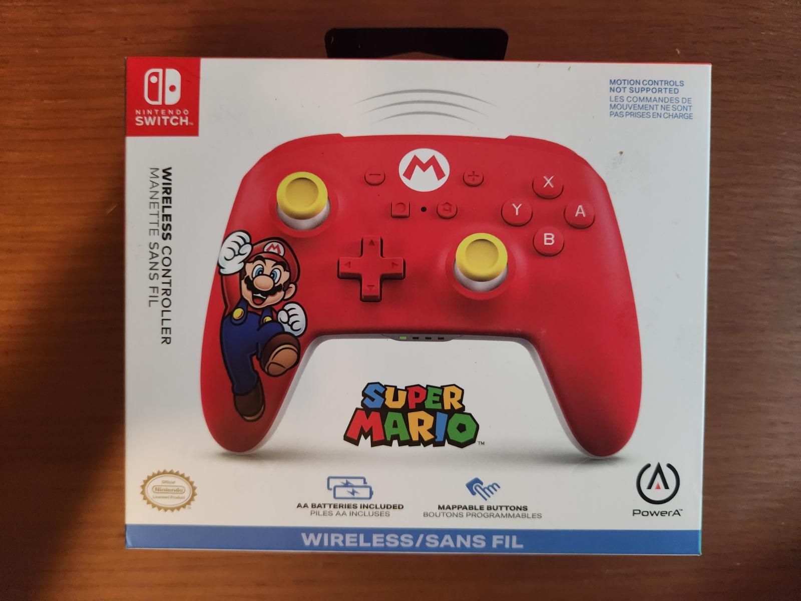 Wireless Switch Controller [Super Mario Red] Nintendo Switch