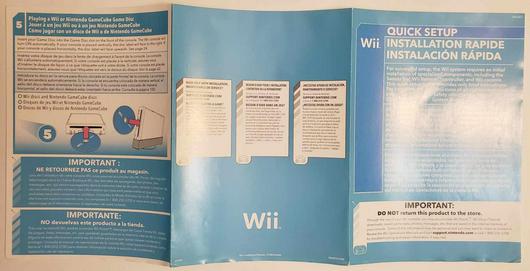 White Nintendo Wii System photo