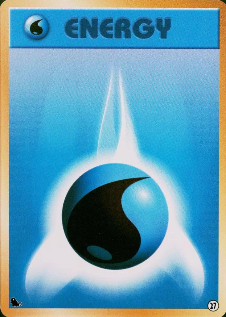 Water Energy #27 Pokemon Japanese Squirtle Deck