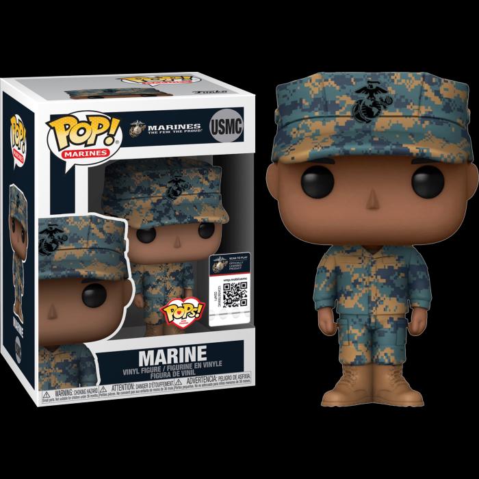 Marine African American Male Funko POP Marines