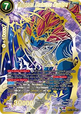 Temporal Darkness Demigra [SPR] BT4-105 Dragon Ball Super Colossal Warfare