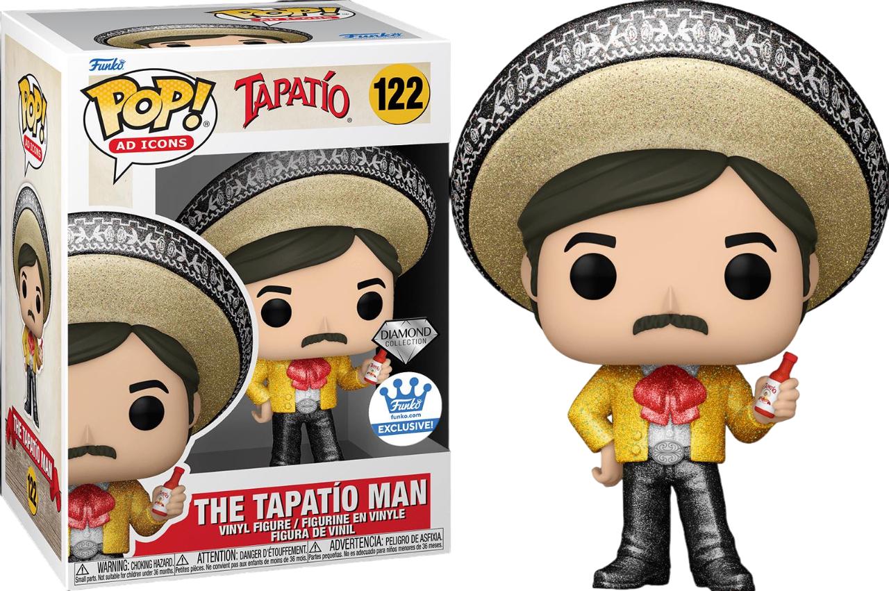 The Tapatio Man [Funko Shop Diamond] #122 Funko POP Ad Icons