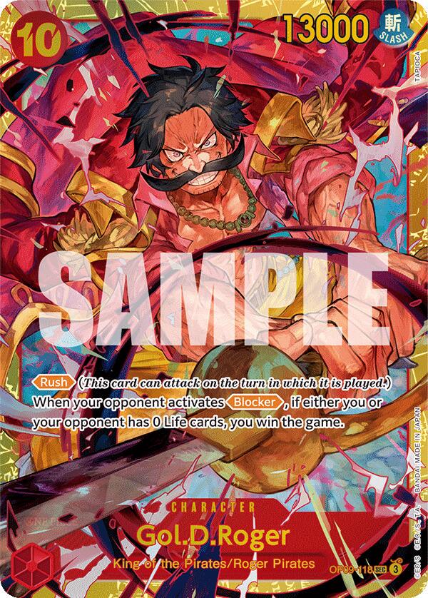 Gol.D.Roger [Foil] OP09-118 One Piece Emperors in the New World