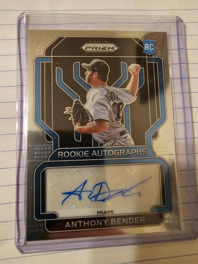 Anthony Bender [Silver Prizm] #RA-AB photo