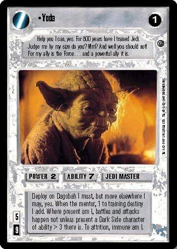 Yoda [Limited] Star Wars CCG Dagobah