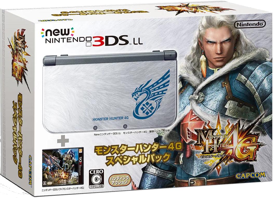 New Nintendo 3DS LL Monster Hunter 4G Edition JP Nintendo 3DS