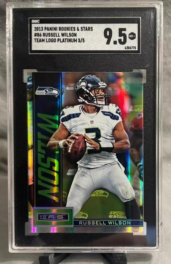 Russell Wilson [Longevity Team Logo Platinum] #86 photo