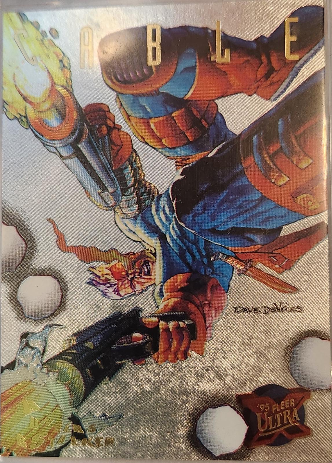 Cable [Silver] #2 Marvel 1995 Ultra X-Men Hunters Stalkers