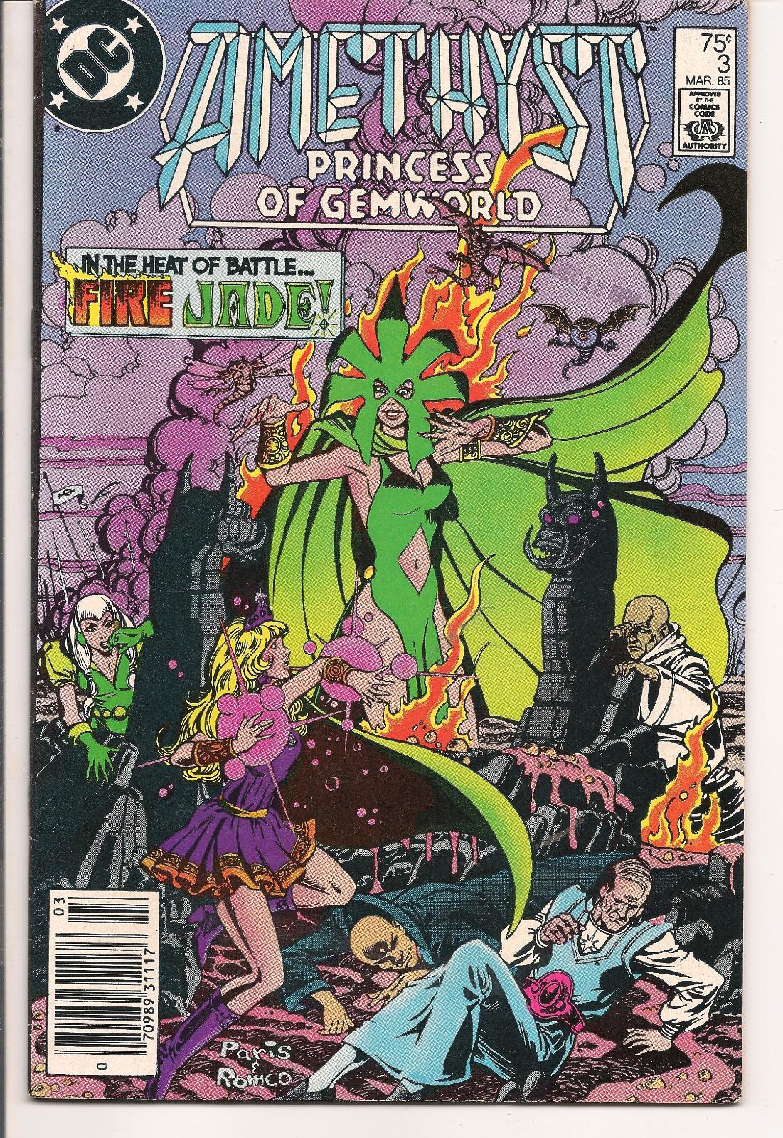 Amethyst, Princess Of Gemworld Annual [Newsstand] #3 (1985) Comic Books Amethyst, Princess of Gemworld