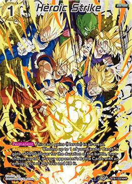 Heroic Strike BT8-133 Dragon Ball Super Malicious Machinations