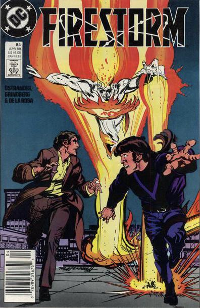 Firestorm [Newsstand] #84 (1989) Comic Books Firestorm