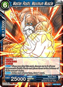 Master Roshi, Maximum Muscle DB2-034 Dragon Ball Super Divine Multiverse