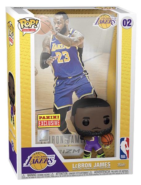 LeBron James [Gold] #2 Funko POP Trading Cards