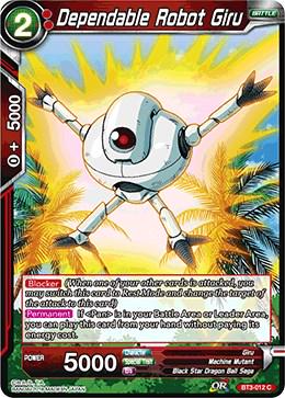 Dependable Robot Giru BT3-012 Dragon Ball Super Cross Worlds