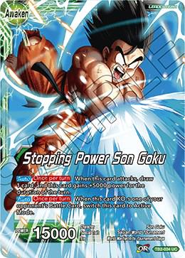 Son Goku // Stopping Power Son Goku TB2-034 Dragon Ball Super World Martial Arts Tournament