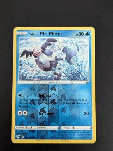 Galarian Mr. Mime [Reverse Holo] #35 photo