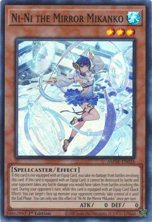 Ni-Ni the Mirror Mikanko AMDE-EN026 YuGiOh Amazing Defenders