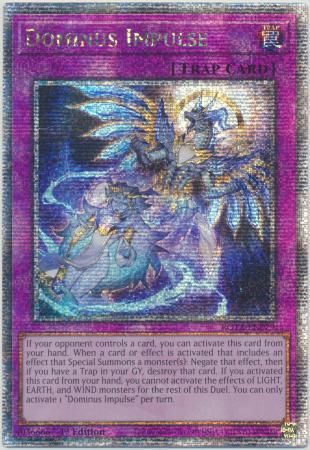 Dominus Impulse [Quarter Century Secret Rare] ROTA-EN079 YuGiOh Rage of the Abyss