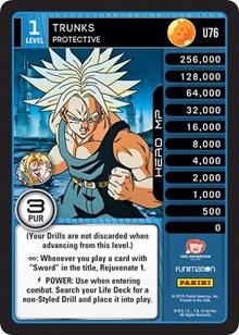 Trunks - Protective U76 Dragon Ball Z Vengeance