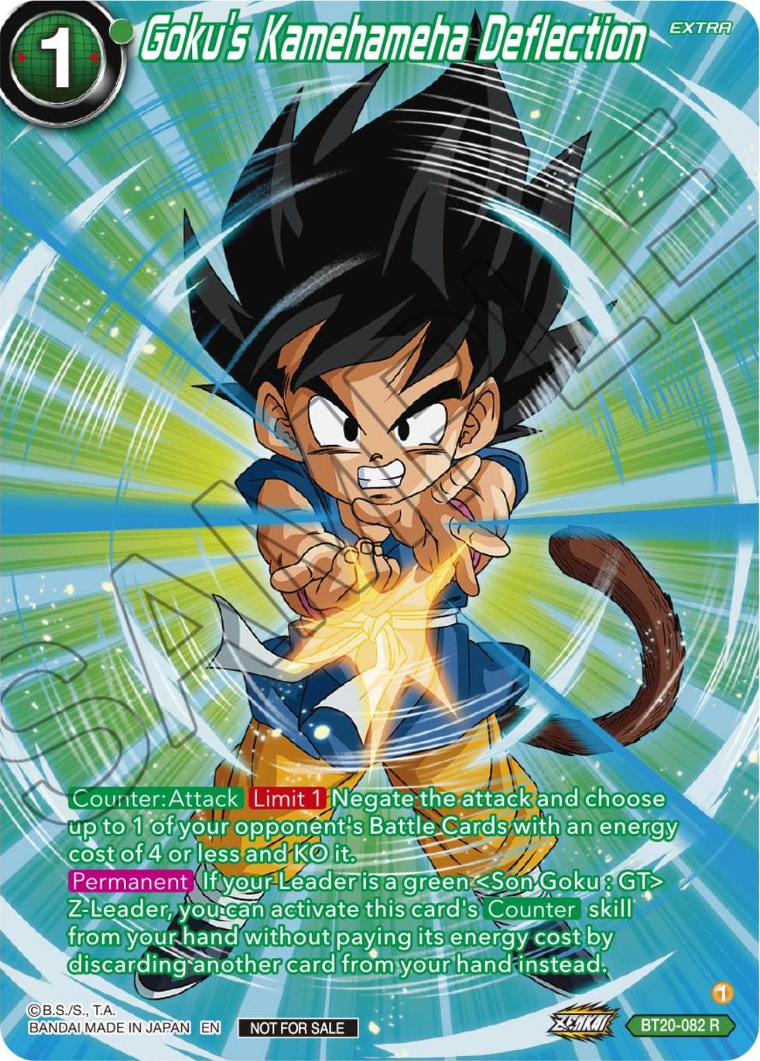 Goku's Kamehameha Deflection [Alternate Art] BT20-082 Dragon Ball Fusion World Promos