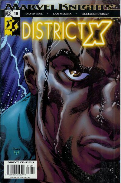 District X #10 (2005) Comic Books District X