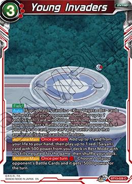 Young Invaders [Foil] BT13-028 Dragon Ball Super Supreme Rivalry