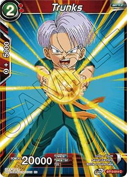 Trunks BT13-014 Dragon Ball Super Supreme Rivalry