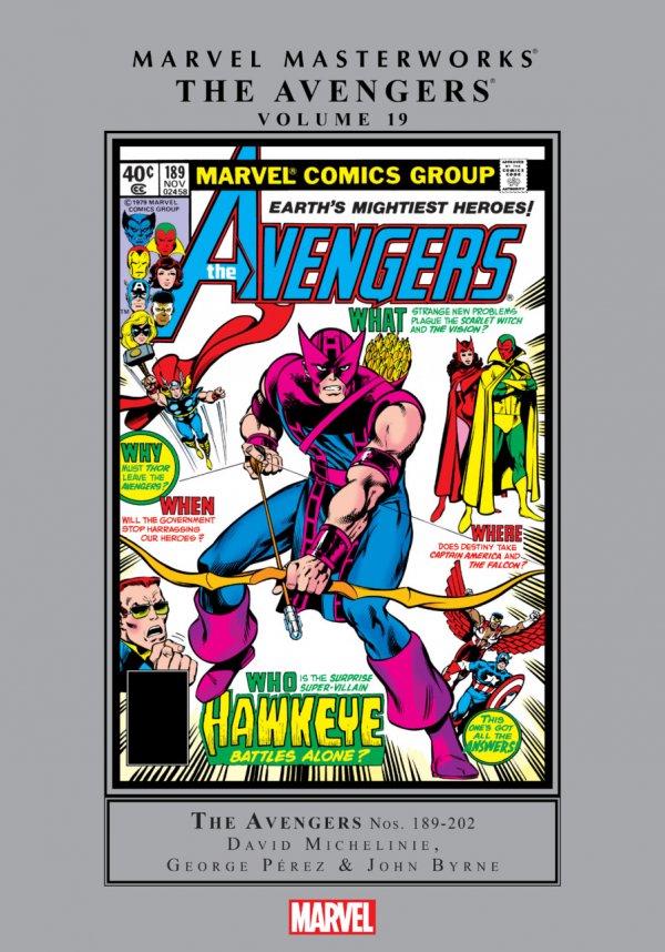 Marvel Masterworks: The Avengers [Hardcover] #19 (2019) Comic Books Marvel Masterworks: Avengers