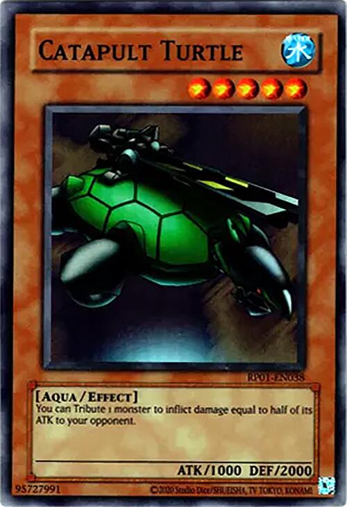 Catapult Turtle RP01-EN038 YuGiOh Retro Pack 2024