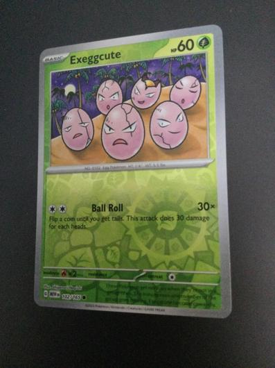 Exeggcute [Reverse Holo] #102 photo