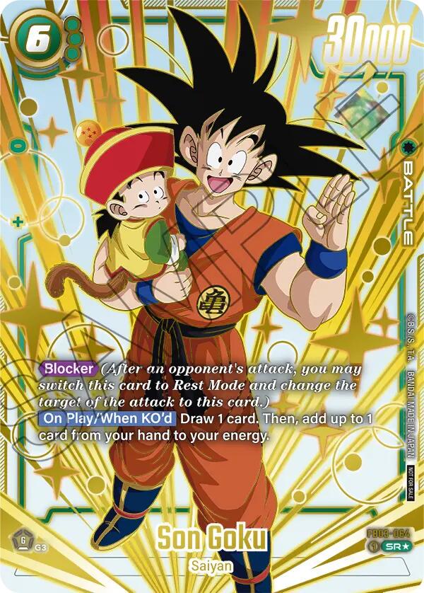 Son Goku FB03-064 Dragon Ball Fusion World Judge Promo