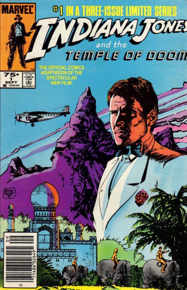 Indiana Jones And The Temple Of Doom [Newsstand] #1 (1984) Comic Books Indiana Jones and the Temple of Doom