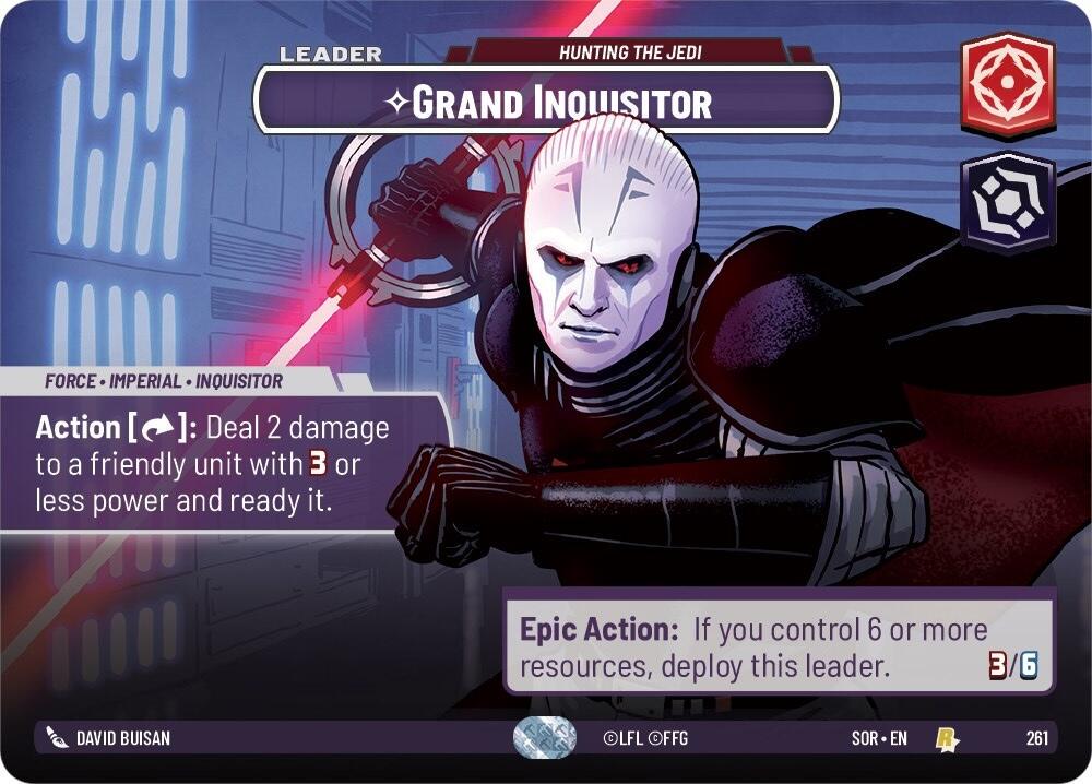 Grand Inquisitor #261 Star Wars Unlimited: Spark of Rebellion