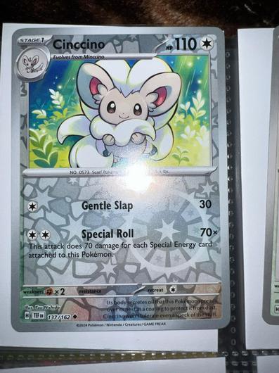 Cinccino [Reverse Holo] #137 photo