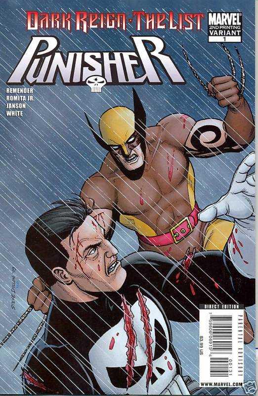 Dark Reign: The List - Punisher [2nd Print] #1 (2009) Comic Books Dark Reign: The List