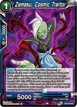 Zamasu, Cosmic Traitor BT10-054 Dragon Ball Super Rise of the Unison Warrior