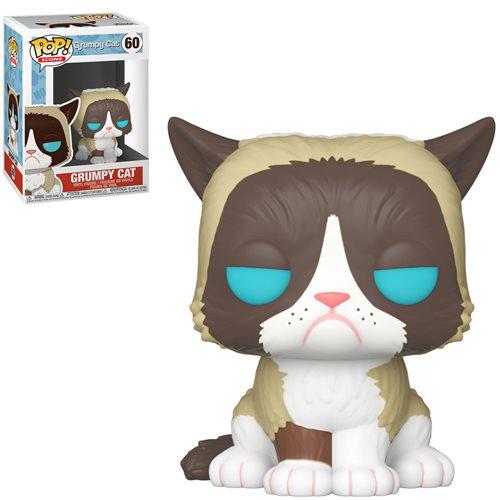 Grumpy Cat [Flocked] #60 Funko POP Icons