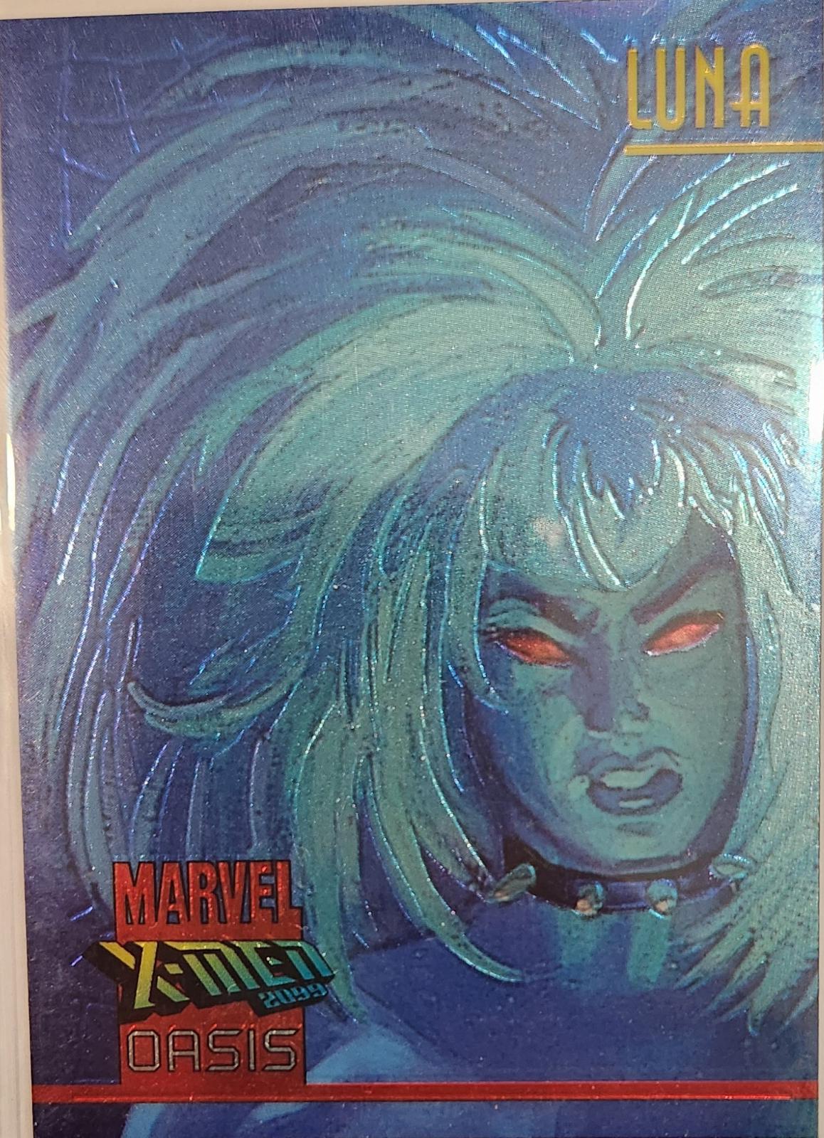 Luna [Chromium] #3 Marvel 1997 Fleer X-Men: Oasis