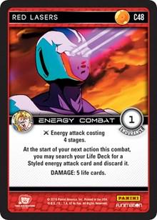 Red Lasers C48 Dragon Ball Z Vengeance