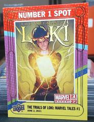 The Trials Of Loki: Marvel Tales #N1S-25 Marvel 2021 Upper Deck Annual Number 1 Spot Prices