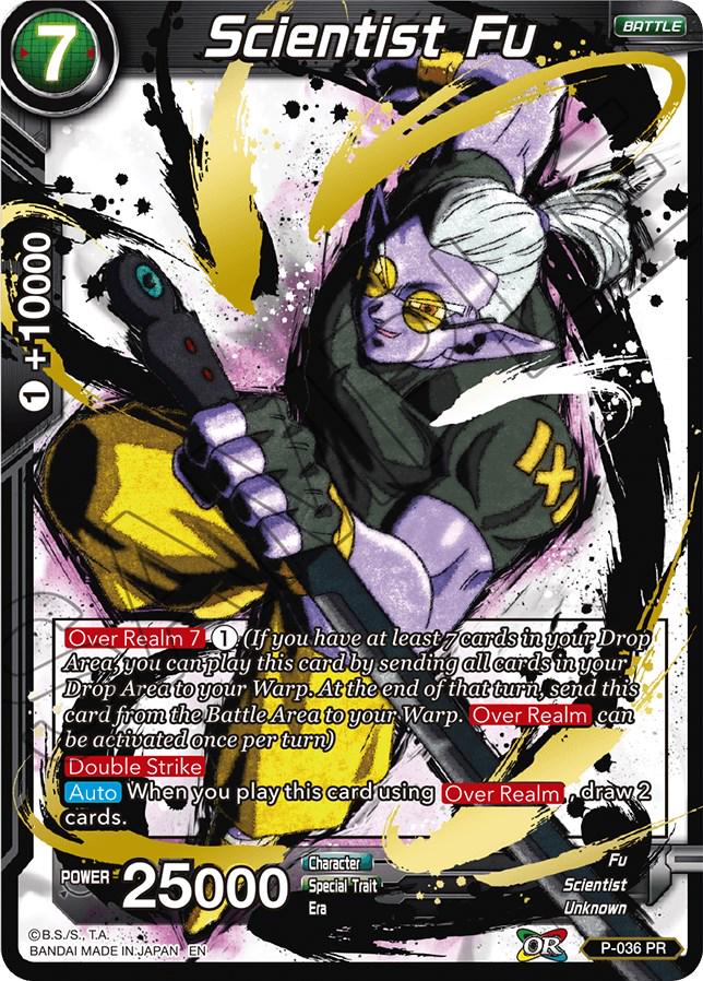 Scientist Fu [Alternate Art] P-036 Dragon Ball Super Expansion Set: Special Anniversary Box