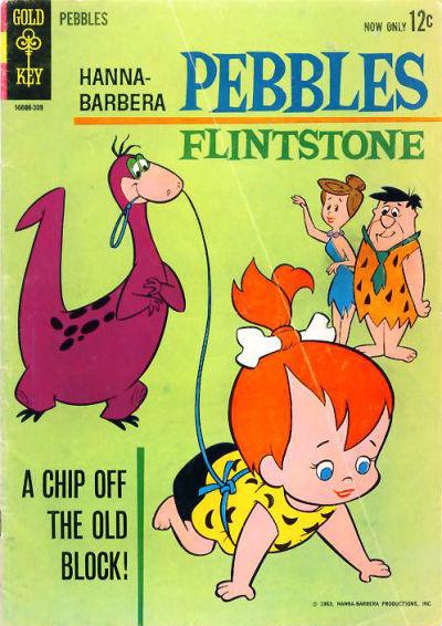 Pebbles Flintstone #1 (1963) Comic Books Pebbles Flintstone