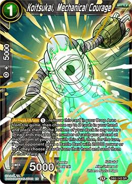 Koitsukai, Mechanical Courage DB2-143 Dragon Ball Super Divine Multiverse