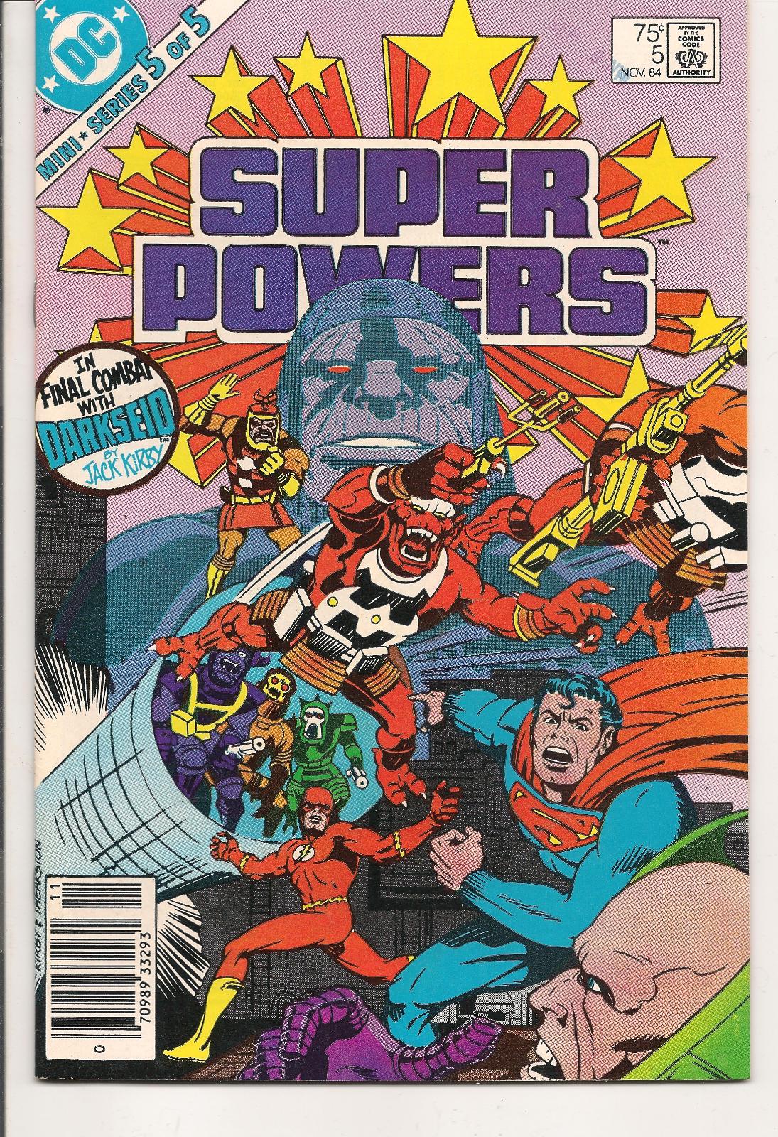 Super Powers [Newsstand] #5 (1984) Comic Books Super Powers