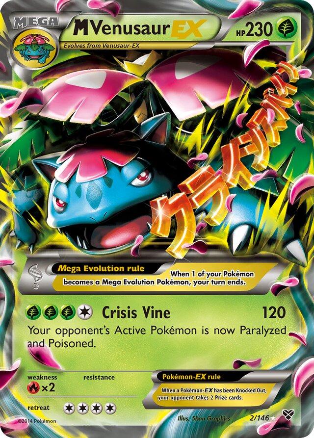 Mega Venusaur EX #2 Pokemon XY