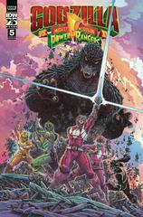 Godzilla vs. the Mighty Morphin Power Rangers II [Stokoe] #5 (2024) Comic Books Godzilla vs. the Mighty Morphin Power Rangers II Prices