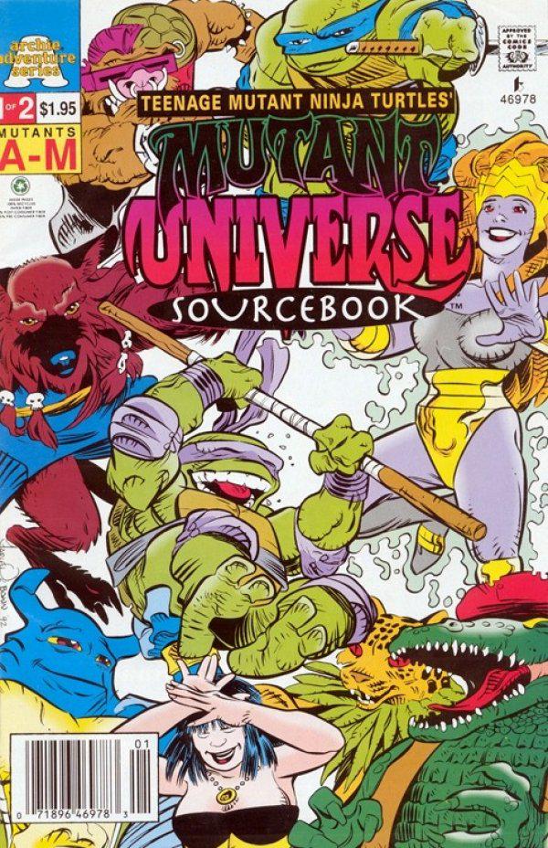 Teenage Mutant Ninja Turtles Mutant Universe Sourcebook [Newsstand] #1 (1993) Comic Books Teenage Mutant Ninja Turtles Mutant Universe Sourcebook