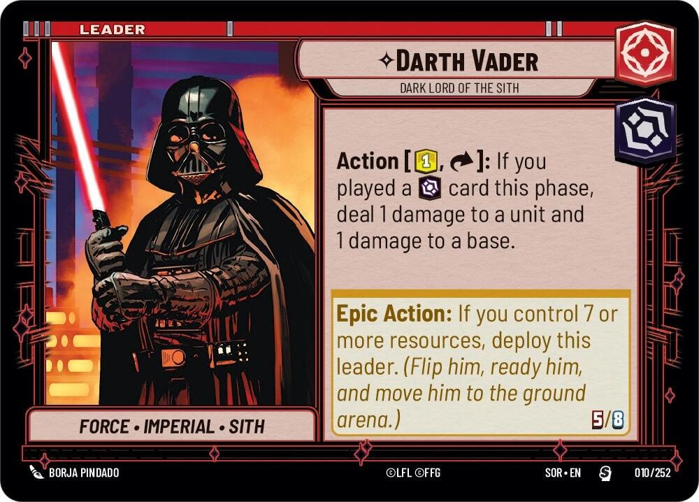 Darth Vader #10 Star Wars Unlimited: Spark of Rebellion