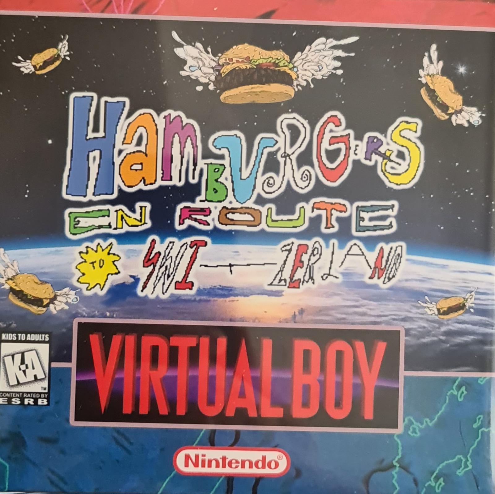 Hamburgers En Route To Switzerland [Homebrew] Virtual Boy